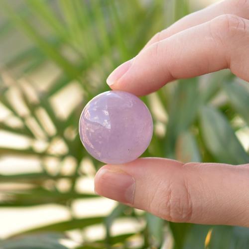 Küçük Boy Ametist Taşı Küre - Lila Renkli