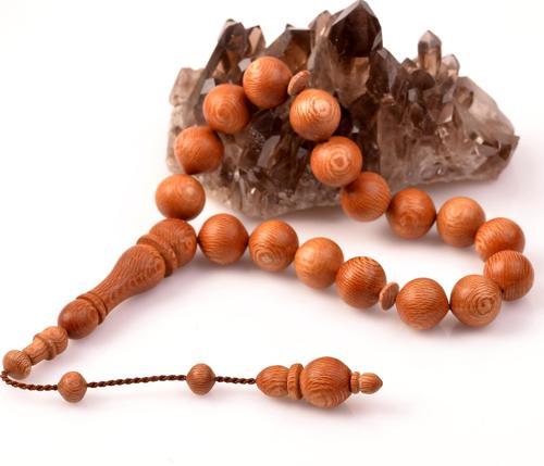 Çınar Ağacı Bilek Boy Tesbih - 14 mm Efe Tesbihi