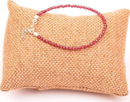 Çok İnce Lal Taşı Bileklik - 2,5 mm