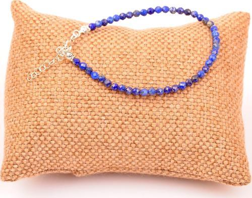 Çok İnce Lapis Lazuli Taşı Bileklik - 3,3 mm