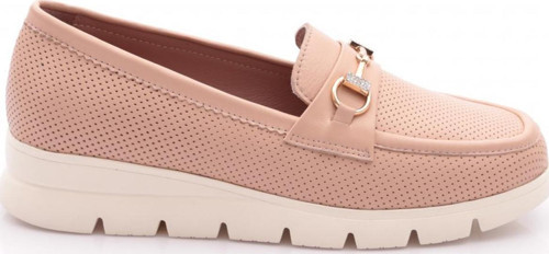 6095-1 Kadin Aksesuarli Loafer Ayakkabi