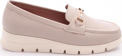 6095-1 Kadin Aksesuarli Loafer Ayakkabi