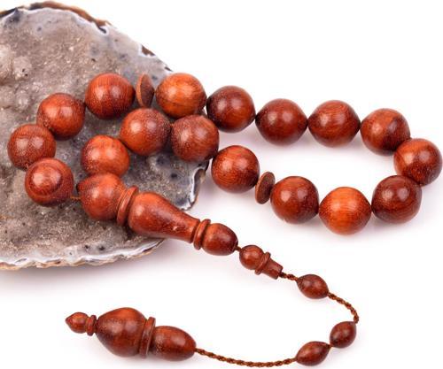 Harnup Ağacı Bilek Boy Tesbih (14*16 mm)