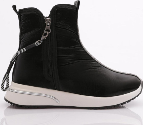 600 Kadin Fermuarli Taş Şeritli Bot