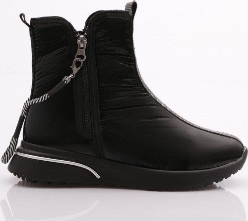 600 Kadin Fermuarli Taş Şeritli Bot