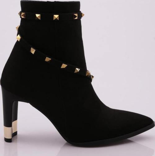 802 Kadin Sivri Burun Troklu Topuklu Bot