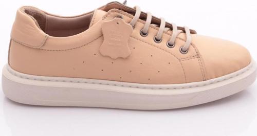 P64 Kadin Bağcikli Düz Taban Sneaker Ayakkabi