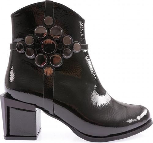 790-22K Kadin Kristal Taşli  Topuklu Bot