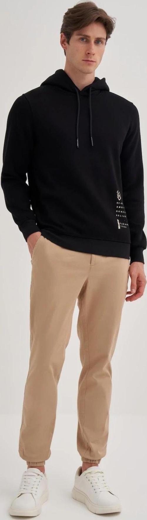 5208 Erkek 3 İplik Sweatshirt