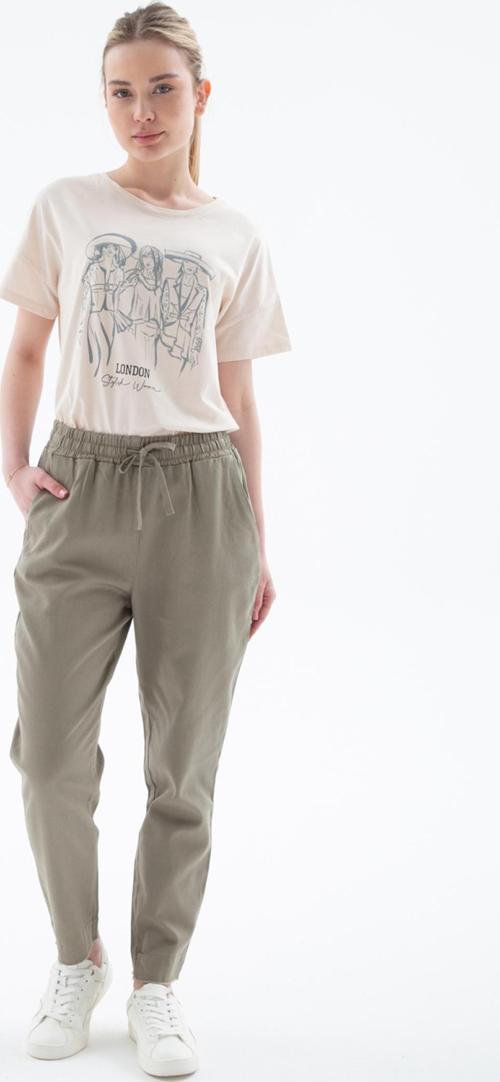 25Y0391K1 Kadın Paçası Püsküllü Pantolon