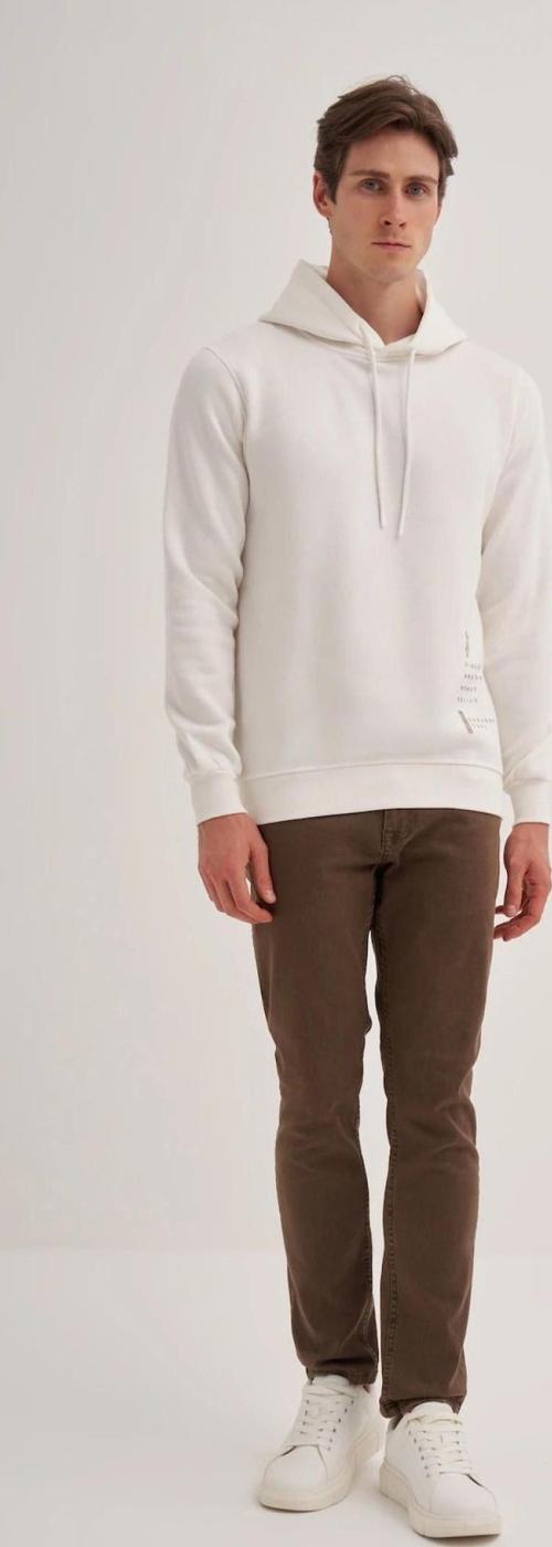 5208 Erkek 3 İplik Sweatshirt