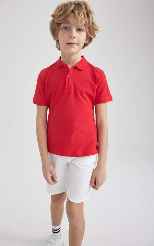 K1689A6 Erkek Çocuk Polo Yaka T-Shirt