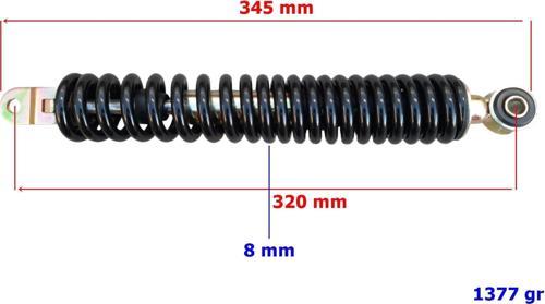 Rmg Rapid 50 Arka Amortisör 34,5 Cm