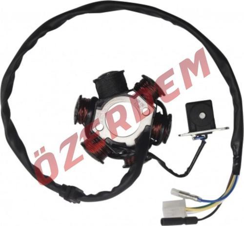 Scooter Statör 6 Lı 29-83-27X2D 6K İnce Soket