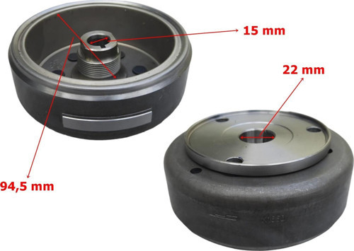 Rks Titanic 150 Rotor K166D
