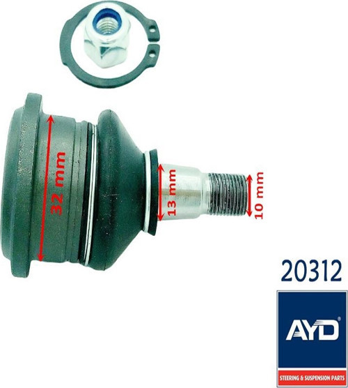 Atv Lx200 Alt-Üst Rotil Büyük Sekmanlı 20312 10-13-32X+