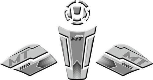 Cf Moto 650 Mt 2022 - 2024 Uyumlu Tank Pad Set 002