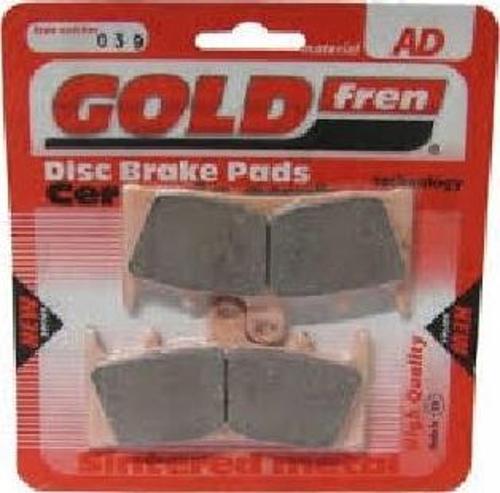 Gold Fren Balatası 039 Ön Zx-6r 98-02 Zx-7r 96-03 Gpz 900 99-02 Zrx 1200 01-08 Suzukı Gsf 1200 01-05