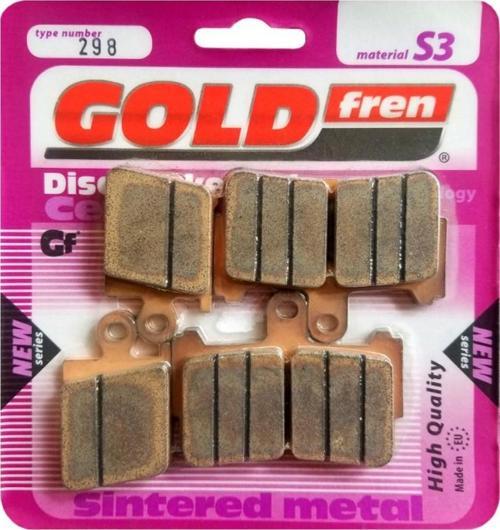 Gold Fren Balatası 298 S3 Honda Vfr 1200f Ön