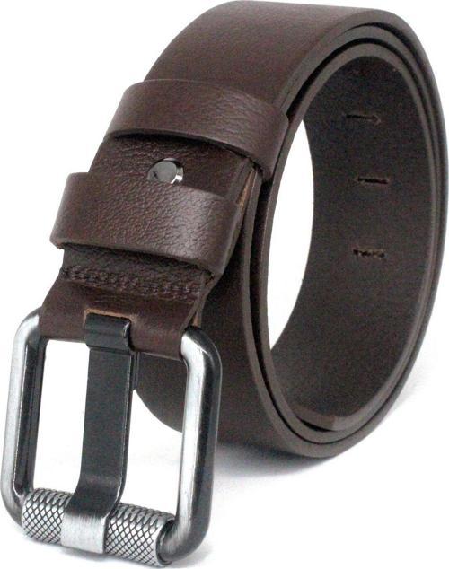 Hakiki Tek Kat Manda Derisi Erkek Kot Kemeri 4,5