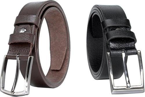 3,5Cm Siyah - Kahverengi Klasik Erkek Kemeri