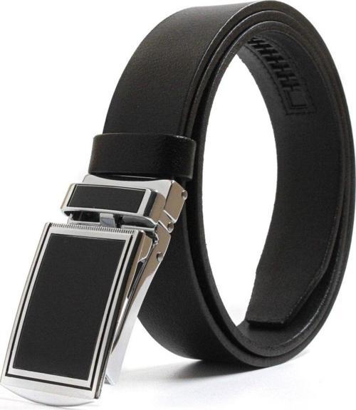 Yerli Otomatik Tokalı Deliksiz Manda Derisi Klasik Erkek Kemeri