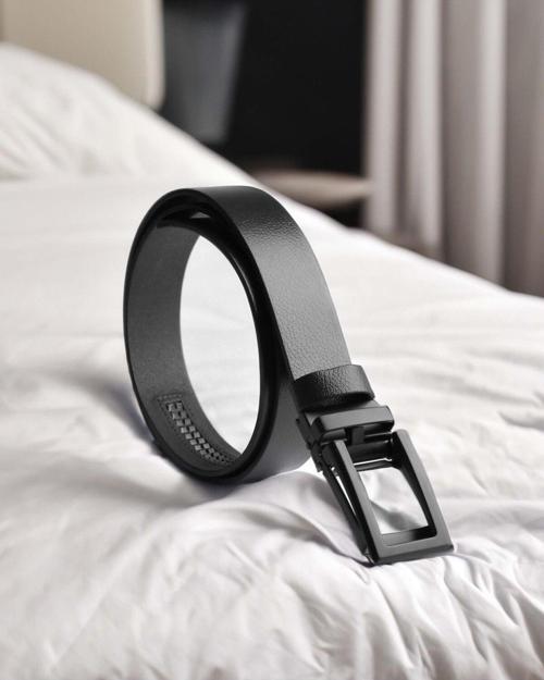 Manda Derisi Otomatik Tokalı Deliksiz Erkek Kemeri - Otomatik Kemer