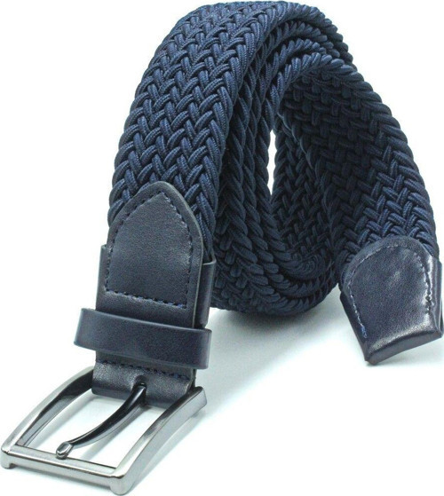 Örgü Lastik Kemer 3,5Cm Lacivert