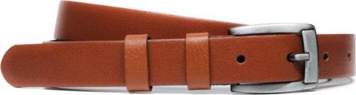 %100 Hakiki Derisi Klasik Kadın Kemeri 2,5 Cm Taba