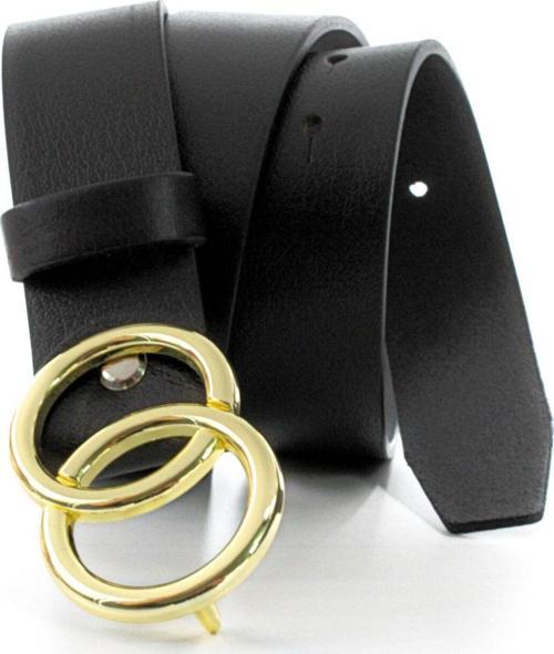 Deri Çift Halka Tokalı Bayan Kemeri 4Cm