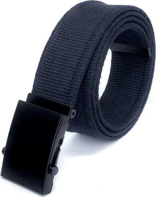 Unisex Siyah Tokalı Kolon Kemeri 4Cm Lacivert