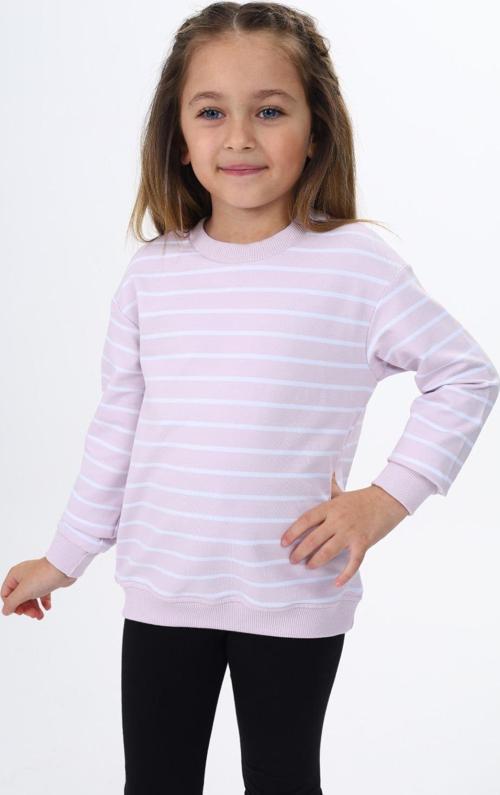 Toontoy Kız Çocuk Çizgili Sweatshirt