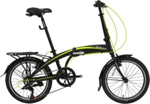 Fx 3500 20" 6 Vites 31Cm Kadro Siyah Yeşil Katlanabilir Bisiklet