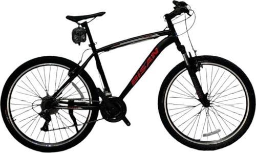 Leon Erkek Dağ Bisikleti 48Cm V 29 Jant 21 Vites Mat Siyah Kırmızı