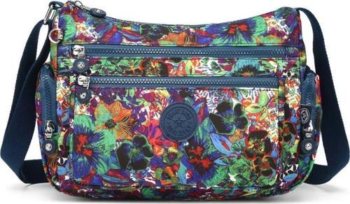 Krinkıl Kumaş Kadın Postacı Çantası Smart Bags 1115 Petunia