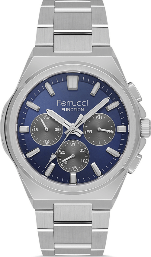 FER.03471M.03 Çelik Kordon Erkek Kol Saati