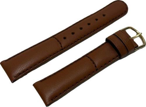 Dikişli Deri Saat Kordonu 18mm