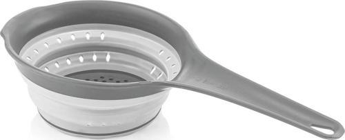 Qlüx İdeas Katlanabilir Saplı Süzgeç Gri 31cm