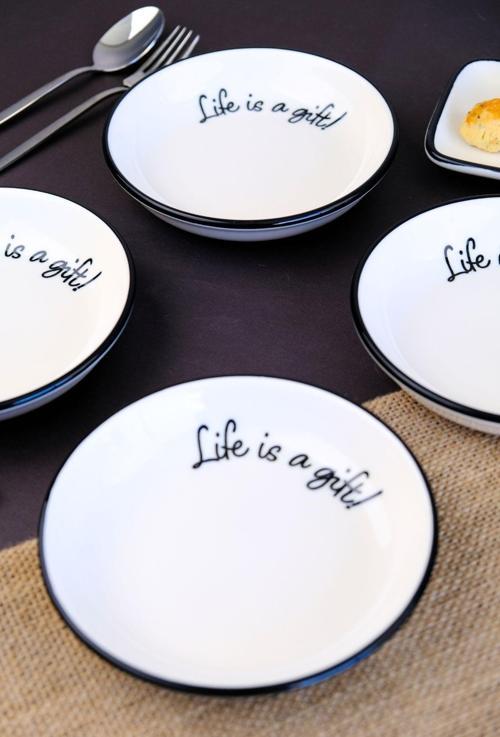 Motto Gift Tabak 240cc 4 lü 15x15x2cm