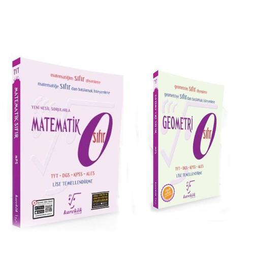 Karekök Yayınları Matematik ve Geometri Sıfır Seti 2 Kitap