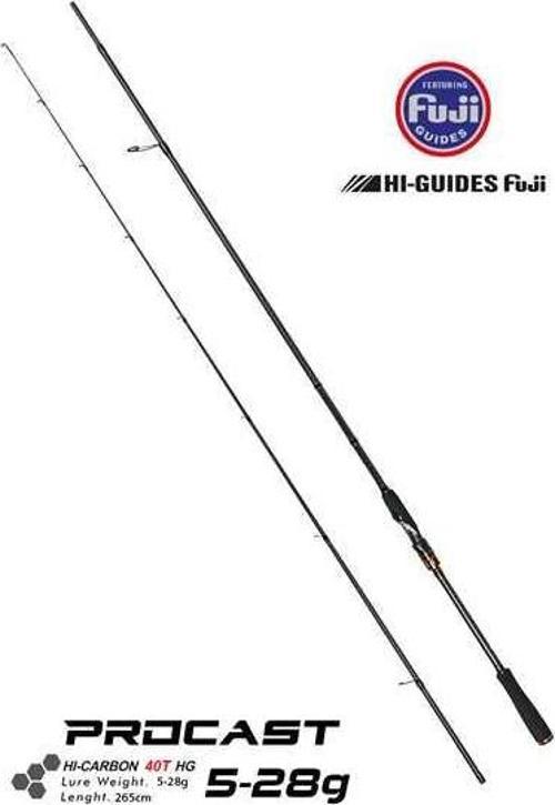 ProCast 265cm 5-28 gr Spin Kamışı