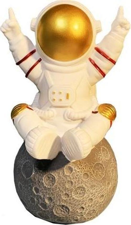 Büro Ev Ofis Dekoru için Astronot Tipi Polyester Bluetooth Hoparlör