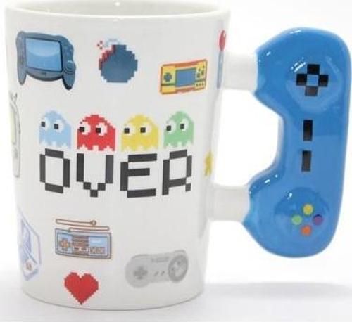 Büro Ev Ofis Hediyesi için Game Over Porselen Model Kupa Bardak