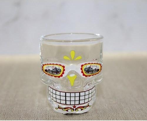 Büro Ev Ofis Hediyesi için İstanbul Hatırası Kurukafa Cam Shat Bardak