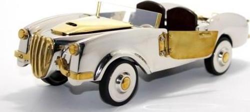 Büro Ev Ofis Dekoru için Pirinç Yapım Retro Araba
