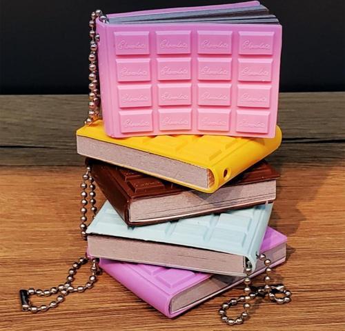 Büro Ev Ofis Hediyesi için Mini Çiftli Çikolata Stil Not Defteri