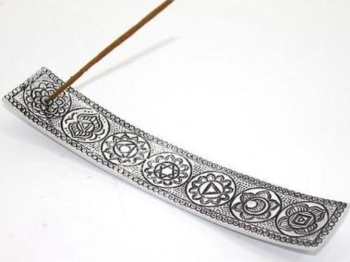 Büro Ev Ofis Kokusu için Yedi Çakra Stil Metal Kayık Tütsülük