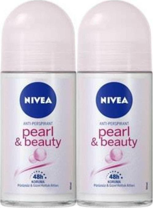 Nıvea Women Pearl & Beauty Anti-Perspirant 48H Koruma 50 Ml Kadın Roll On X 2 Adet
