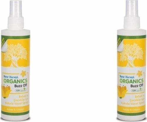 Organics Buzz Off Bebek Ve Çocuklar Için Sprey 175Ml (Doğal Sivrisinek Kovucu X2 Adet