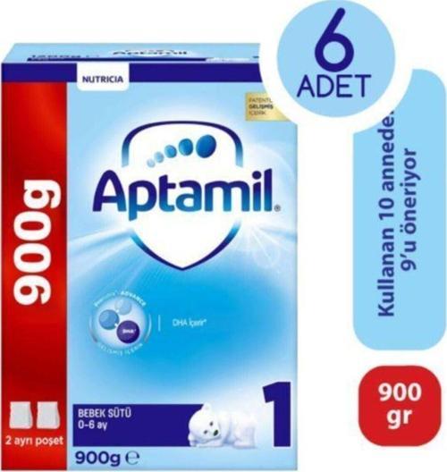 1 Bebek Sütü 900 Gr (0-6 Ay) 6 Lı Paket